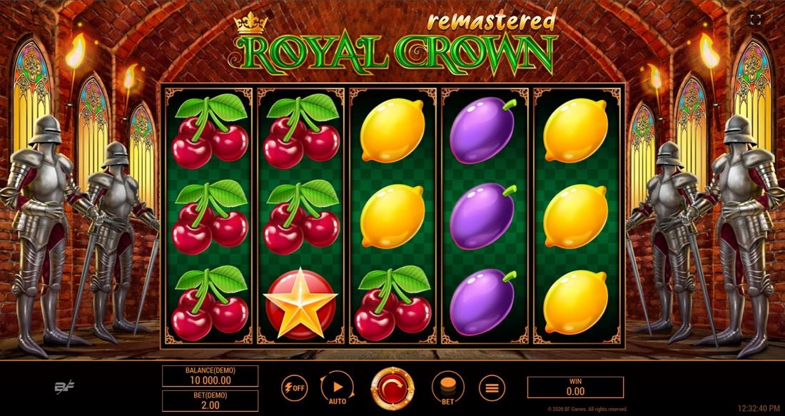 Royal Crown Remastered Slot Gameplay