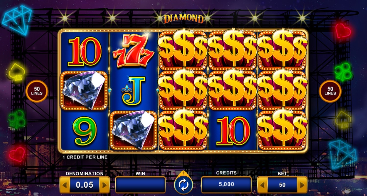 Royal Diamond Slot Gameplay