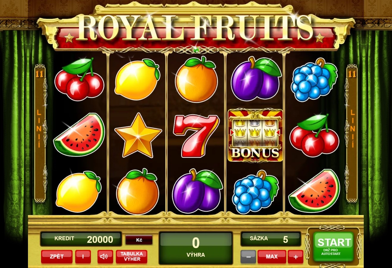 Royal Fruits Slot Gameplay