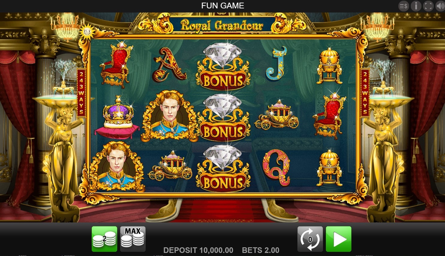 Royal Grandeur Slot Gameplay