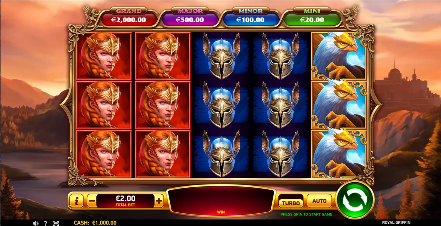 Royal Griffin Slot Gameplay