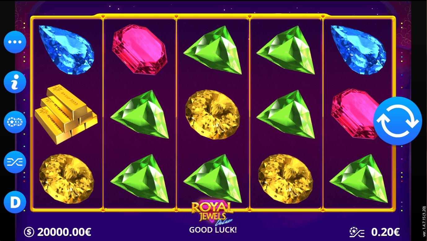 Royal Jewel De Lux Slot Gameplay