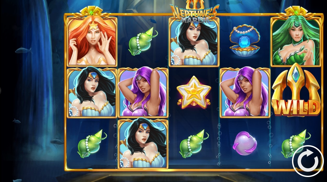 Royal League Neptunes Harem Slot Gameplay