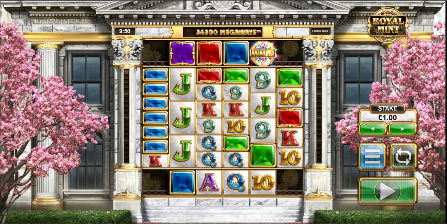 Royal Mint Megaways Slot Gameplay