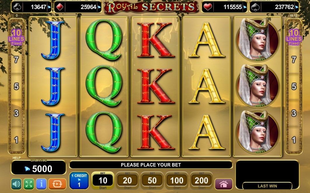 Royal Secrets Slot Gameplay