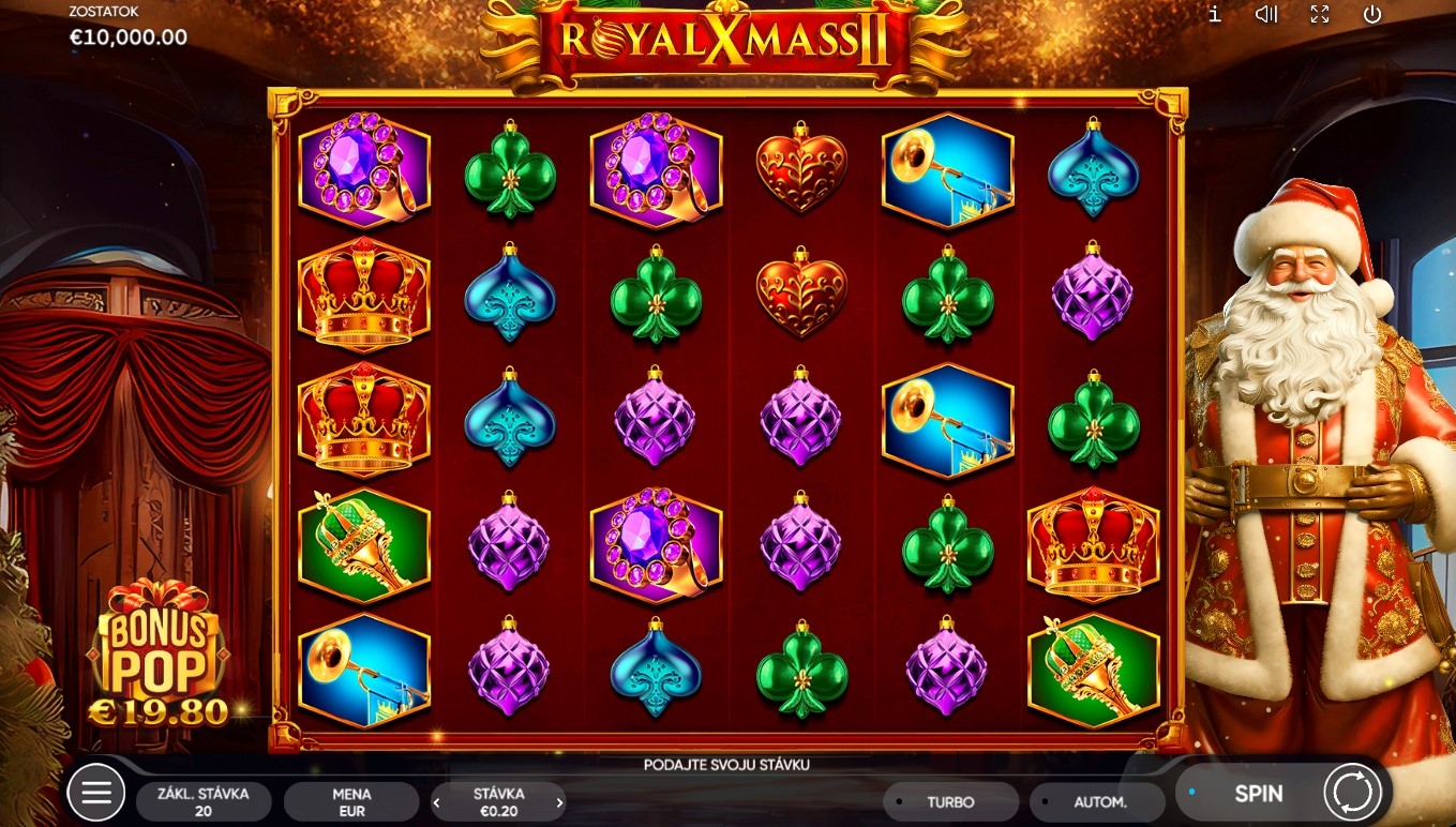 Royal Xmass 2 Slot Gameplay