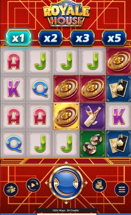 Royale House Slot Gameplay