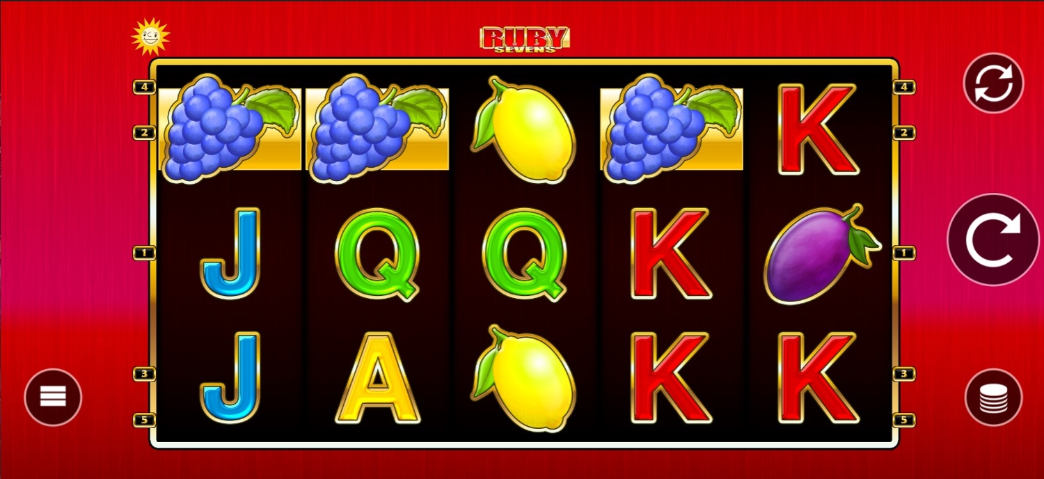 Ruby Sevens Slot Gameplay