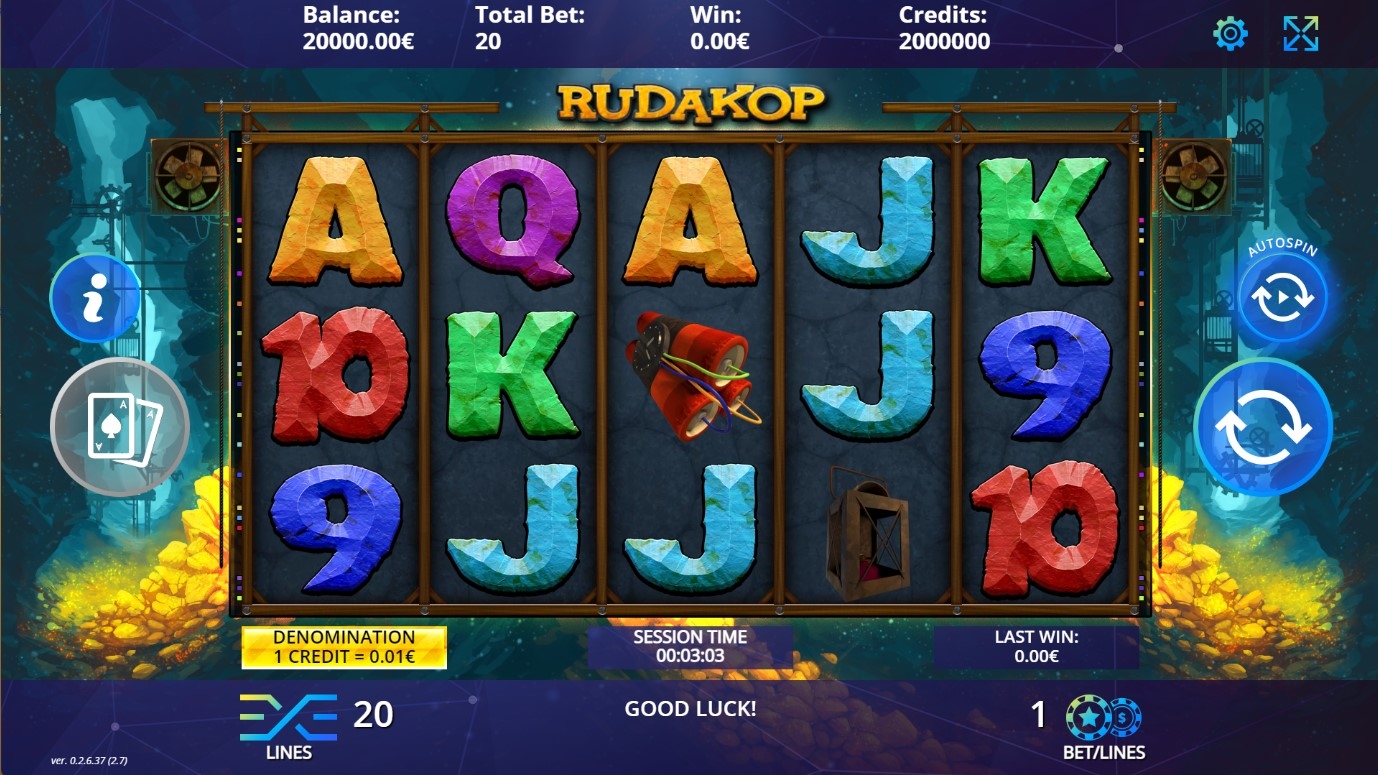 Rudakop Slot Gameplay