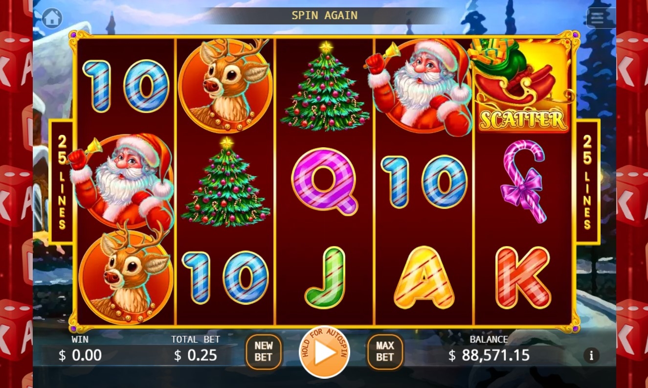 Rudolph Slot Gameplay