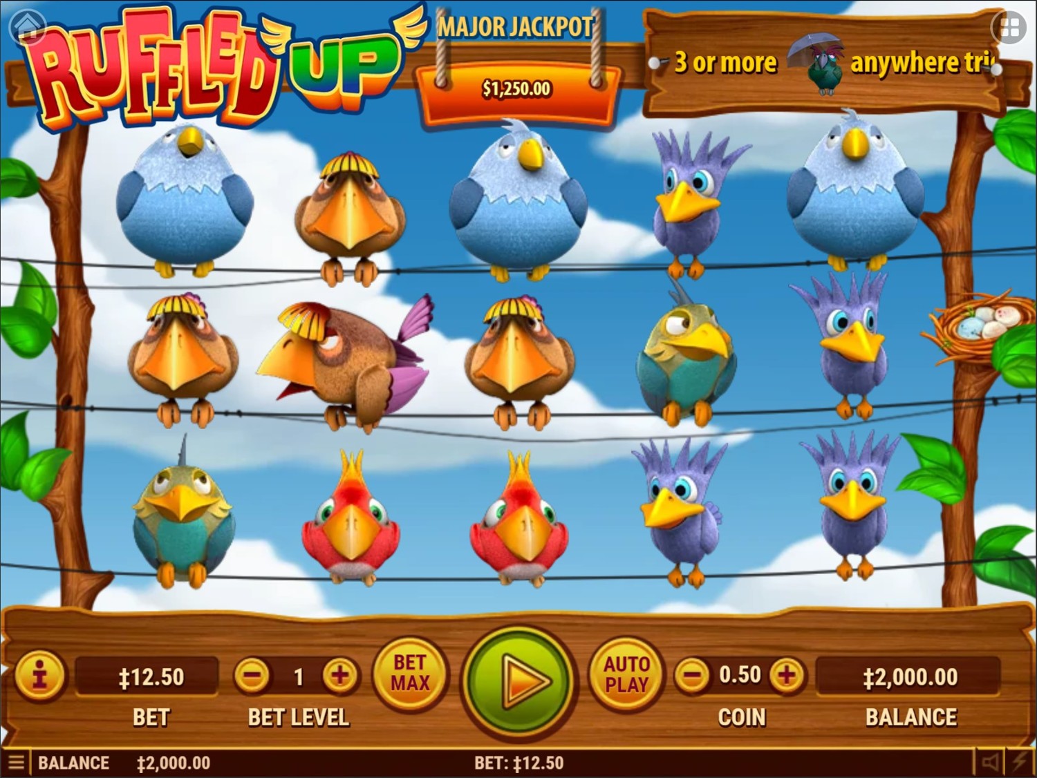 Ruffled Up Slot Gameplay