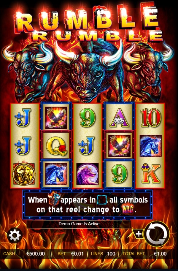 Rumble Rumble Slot Gameplay