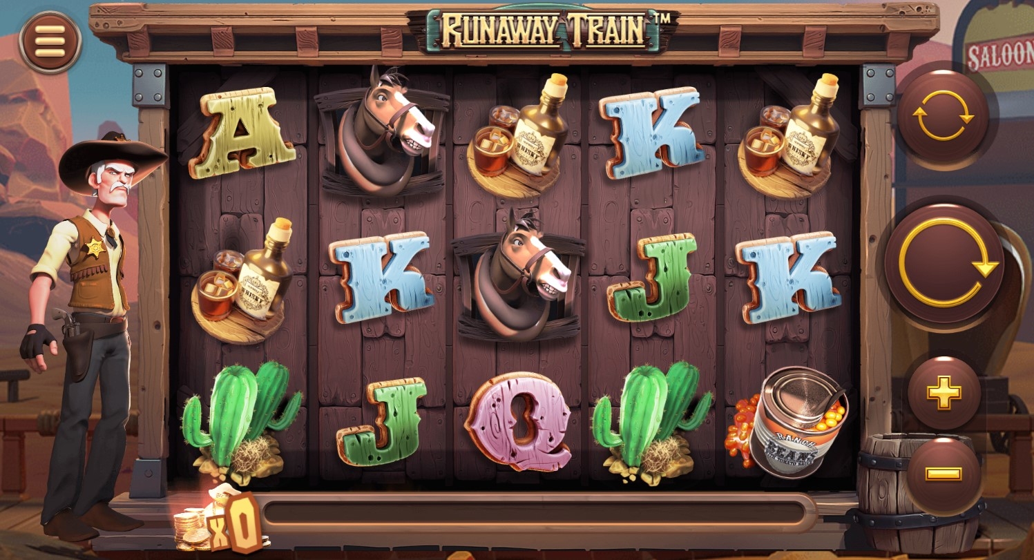 Runaway Train (Rogue) Slot Gameplay