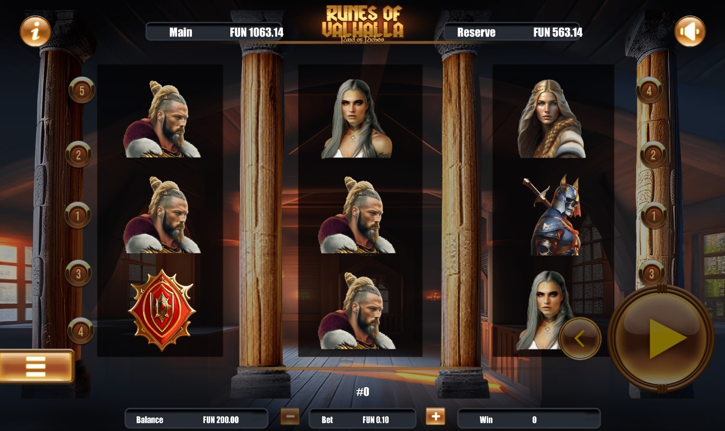 Runes of Valhalla Slot Gameplay