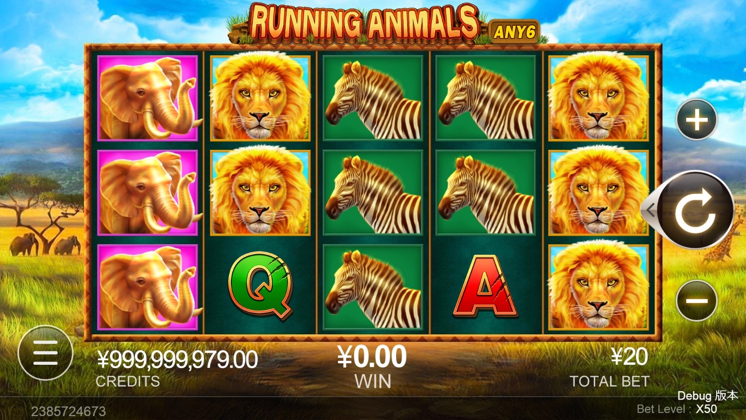 Running Animals Slot Gameplay