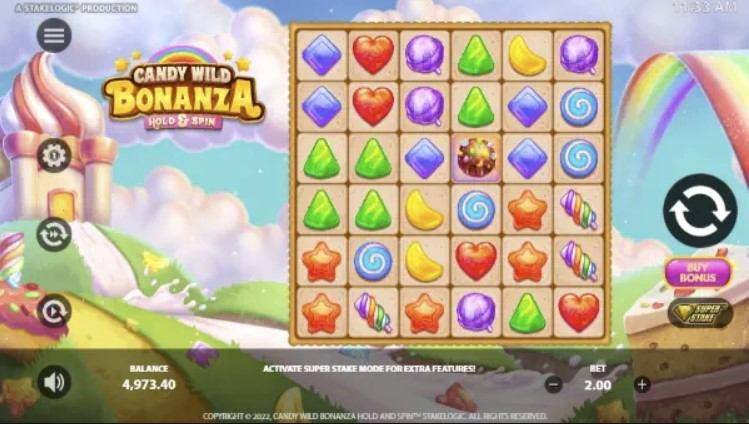 Candy Wild Bonanza Slot Gameplay