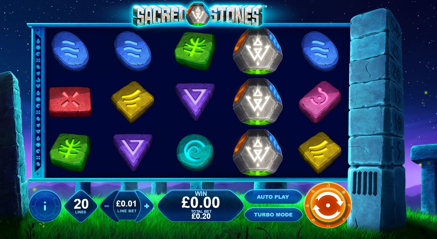 Sacred Stones Slot Gameplay