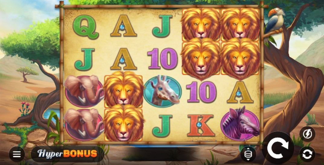 Safari Chase Slot Gameplay