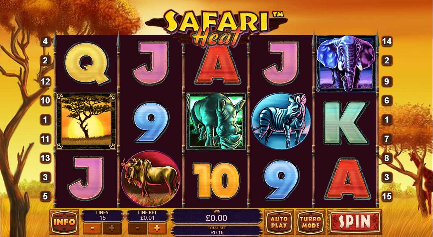 Safari Heat Slot Gameplay