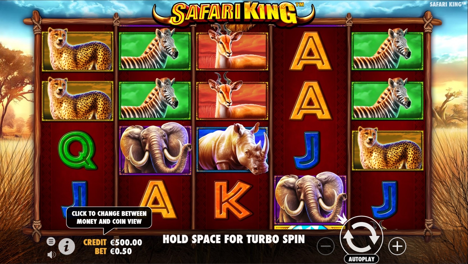 Safari King Slot Gameplay
