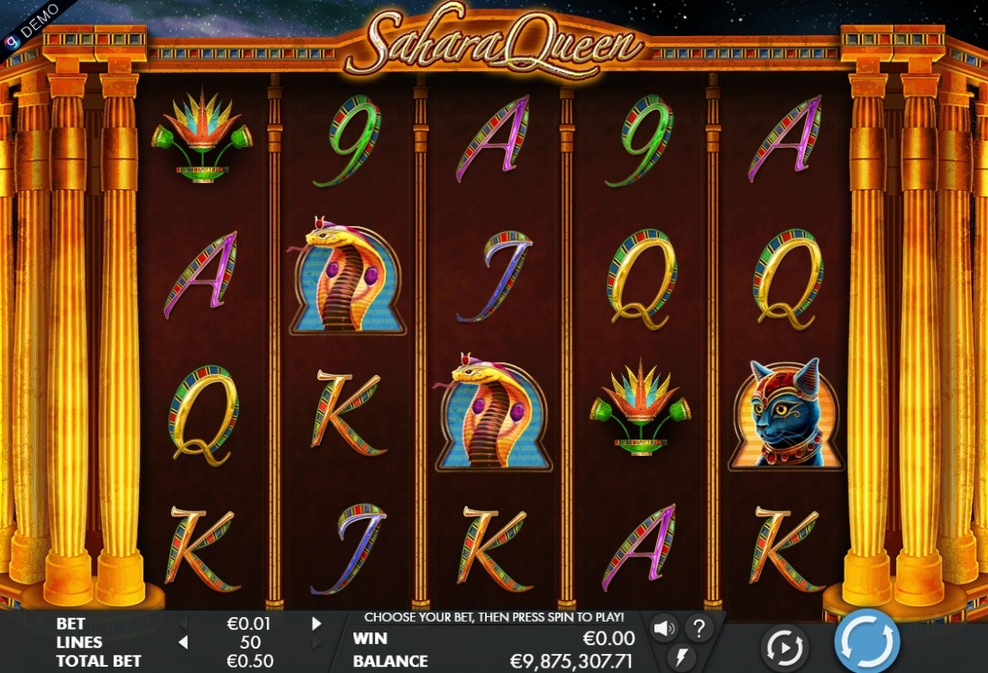 Sahara Queen Slot Gameplay