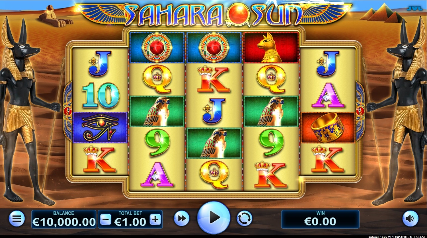 Sahara Sun Slot Gameplay