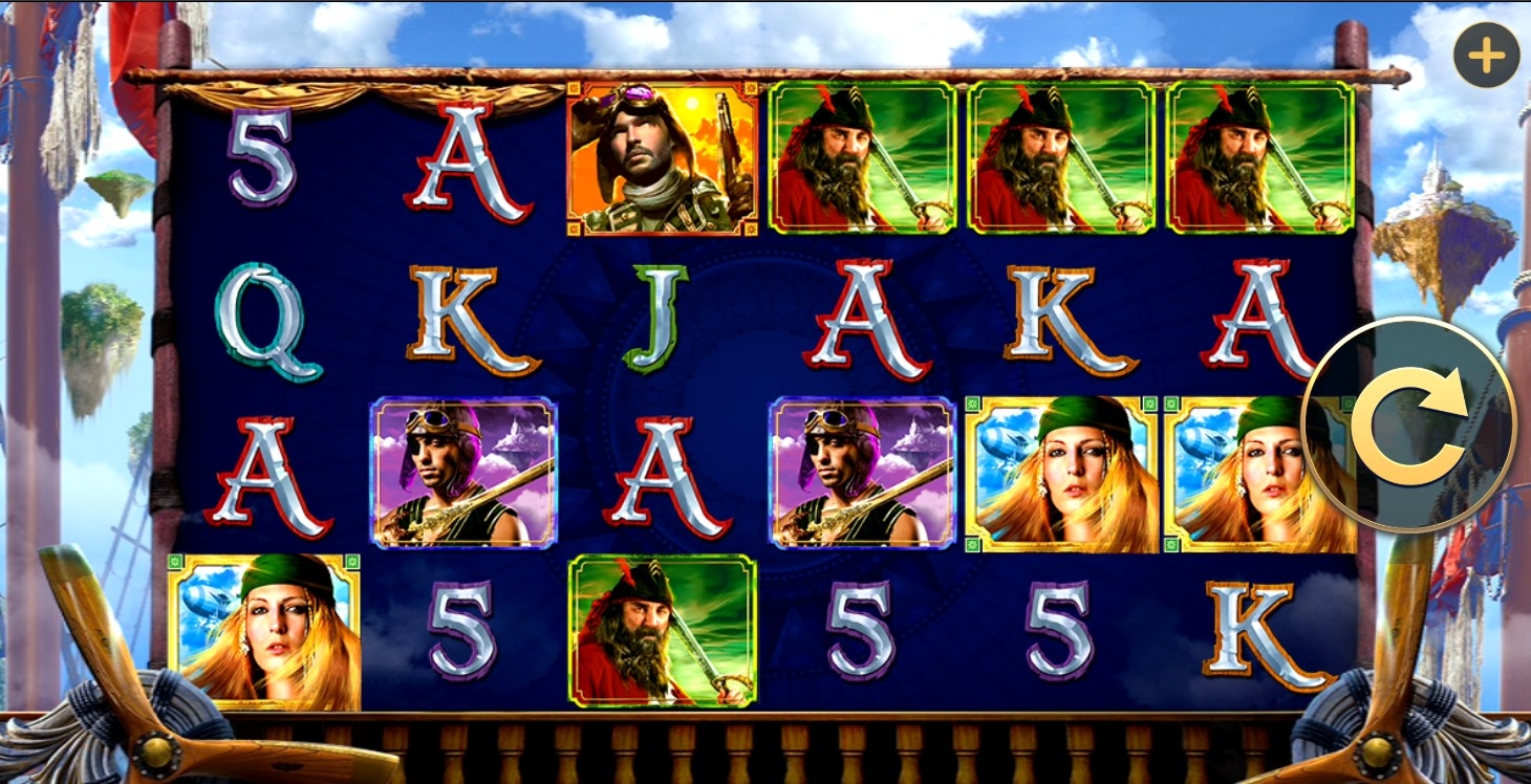 Sailing the 7 Skies Slot Gameplay