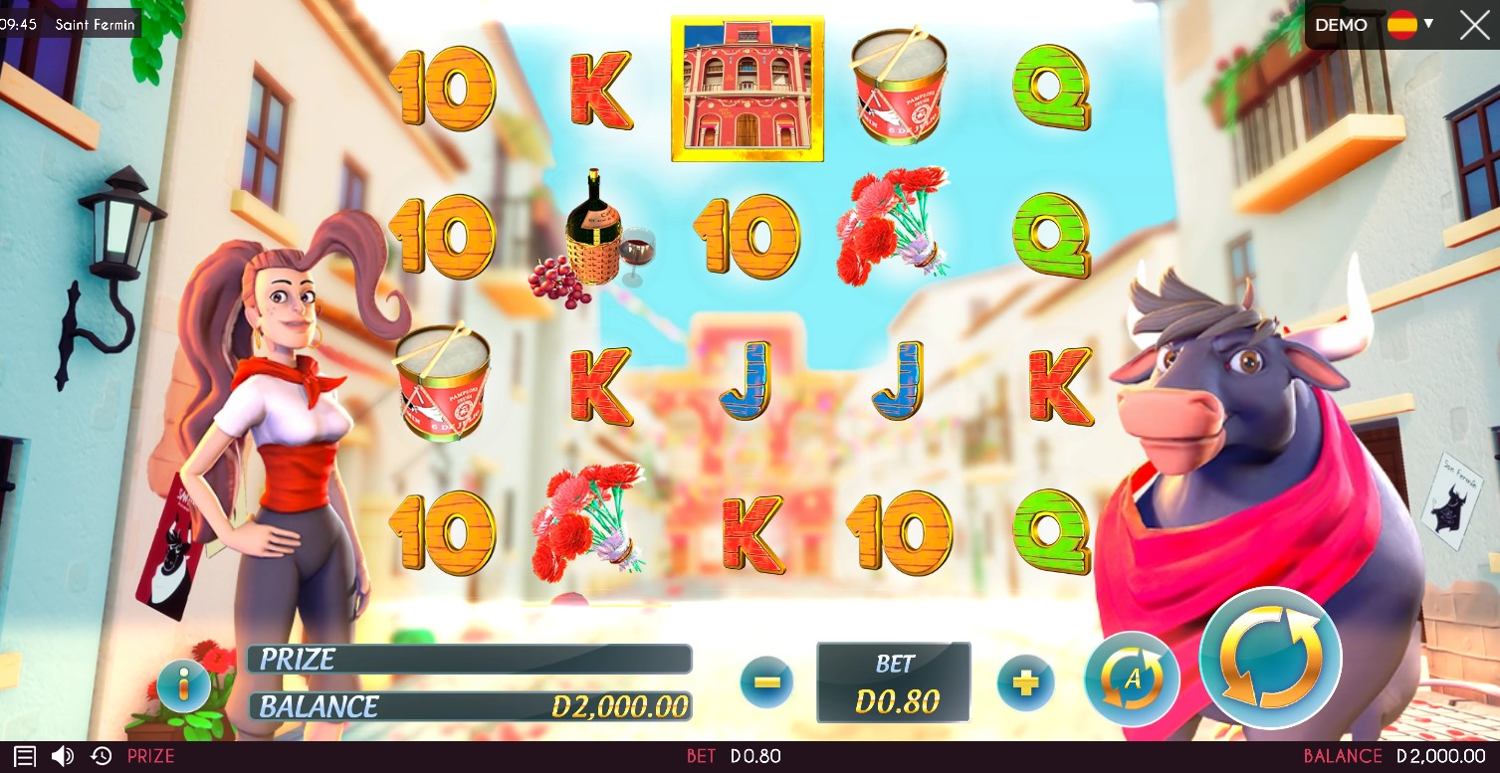 Saint Fermin Slot Gameplay