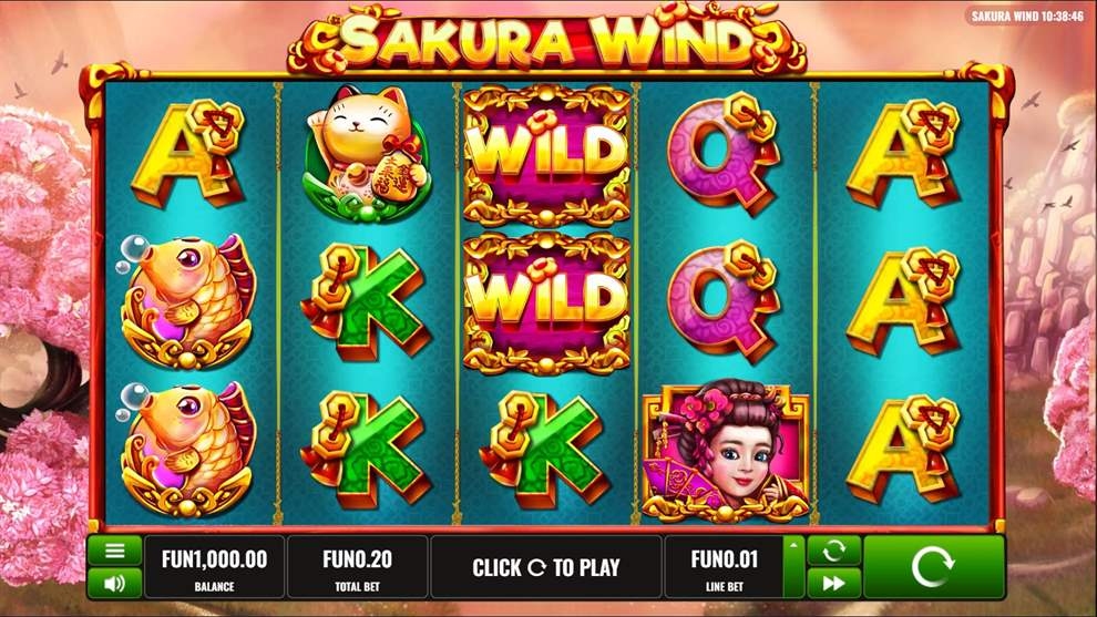 Sakura Wind Slot Gameplay