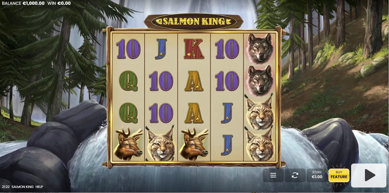 Salmon King Slot Gameplay