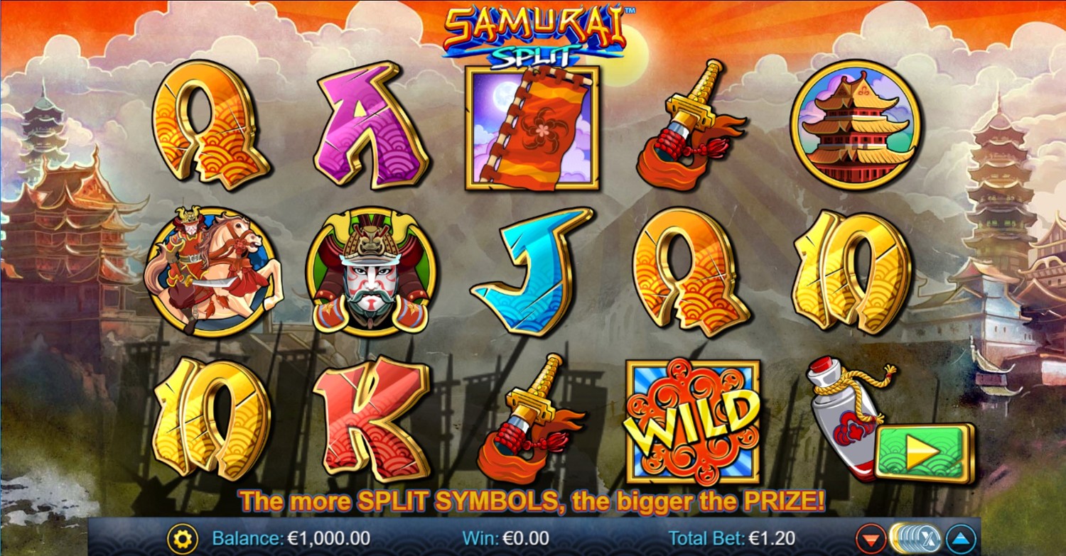 Samurai Split 9663 Slot Gameplay
