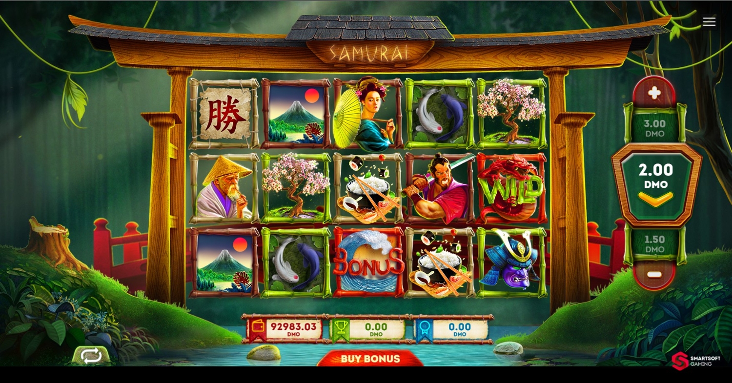 Samurai Slot Gameplay