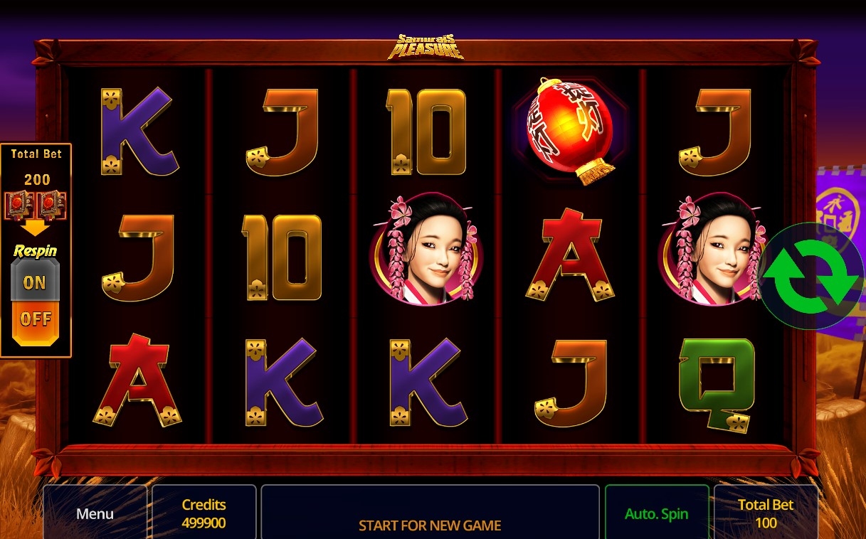 Samurais Pleasure Slot Gameplay