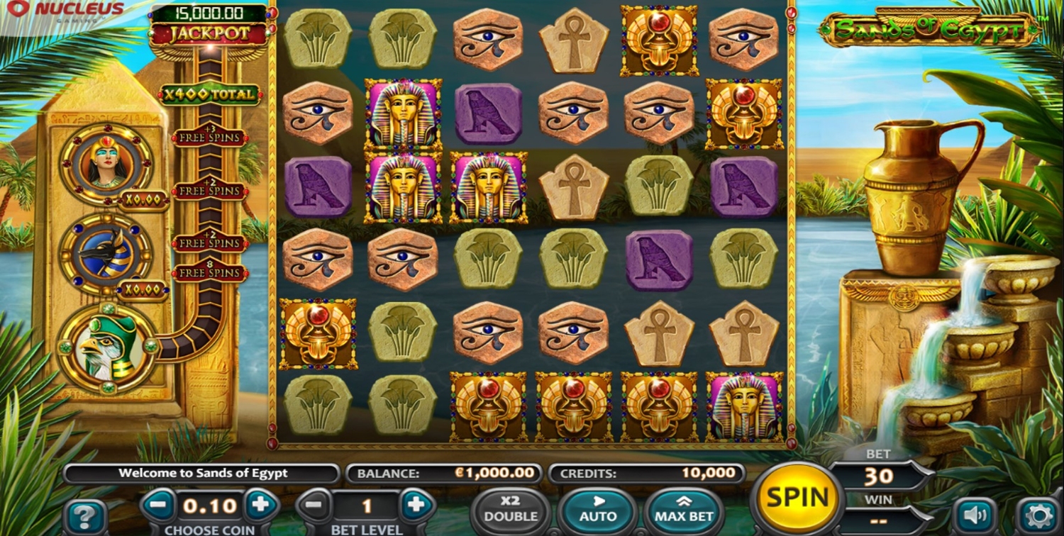 Sands of Egypt Slot Gameplay