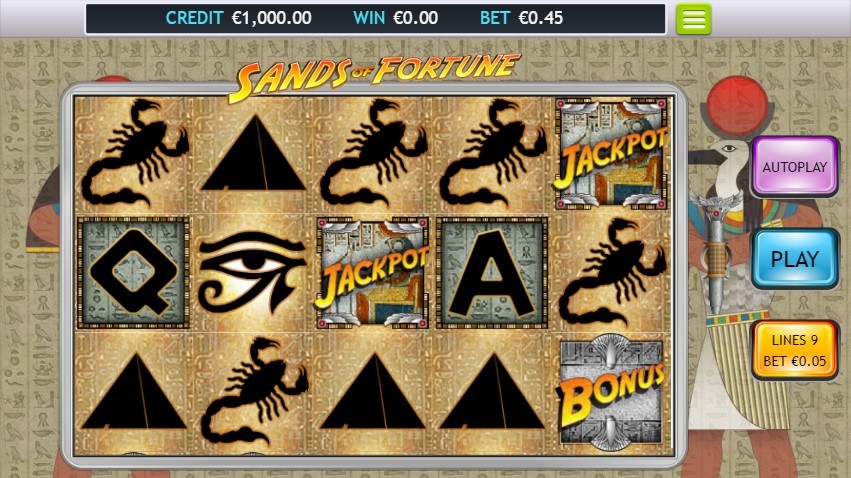 Sands of Fortune Slot Gameplay