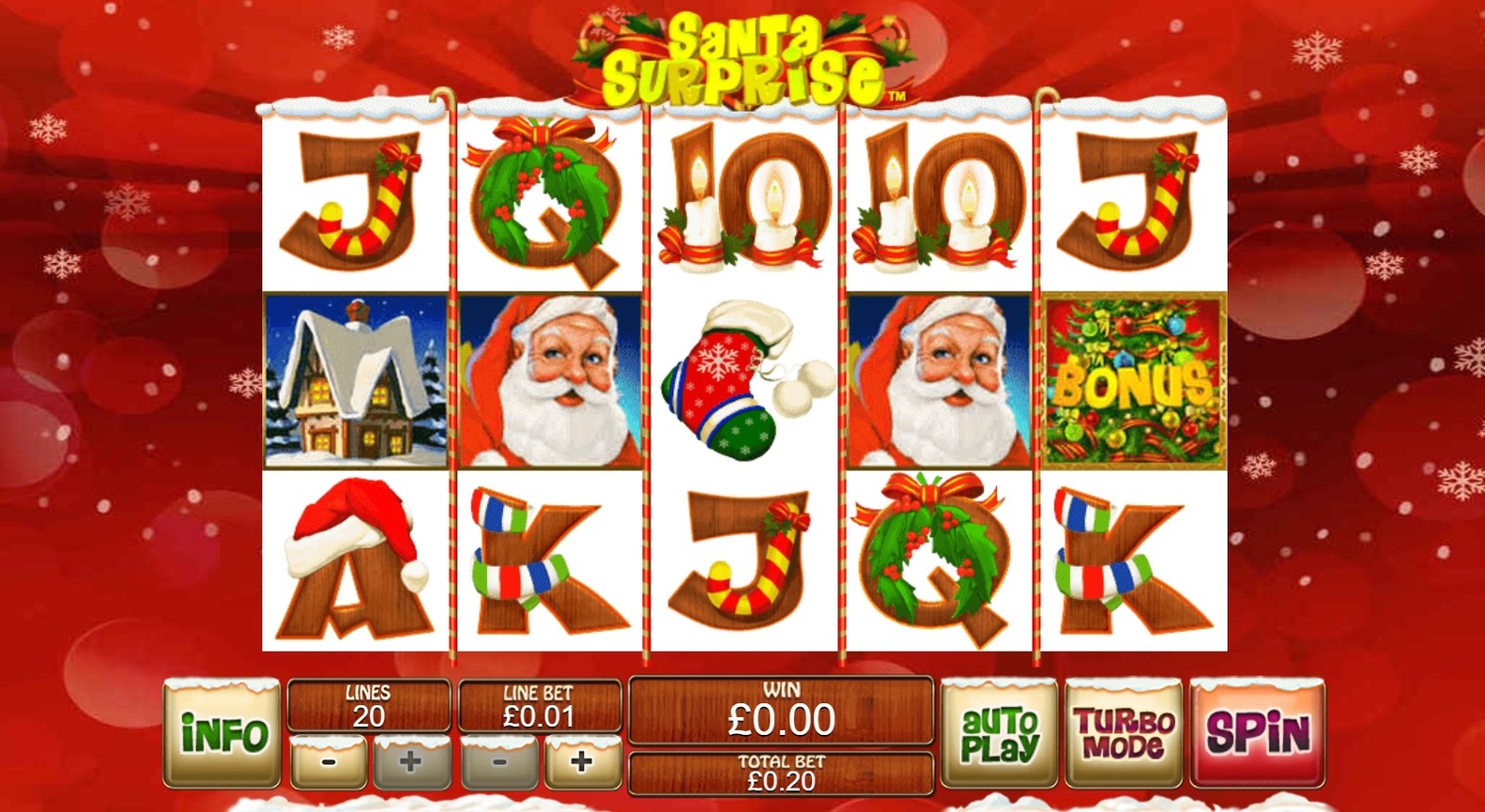 Santa Surprise Slot Gameplay