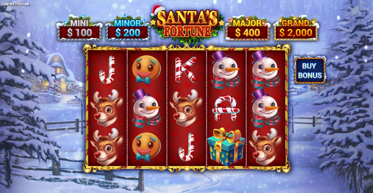 Santa's Fortune Slot Gameplay