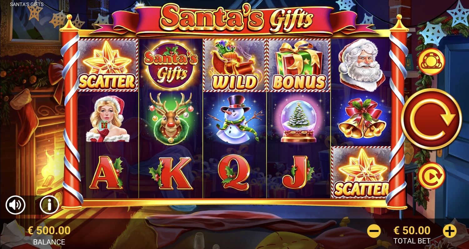 Santa's Gifts Slot Gameplay