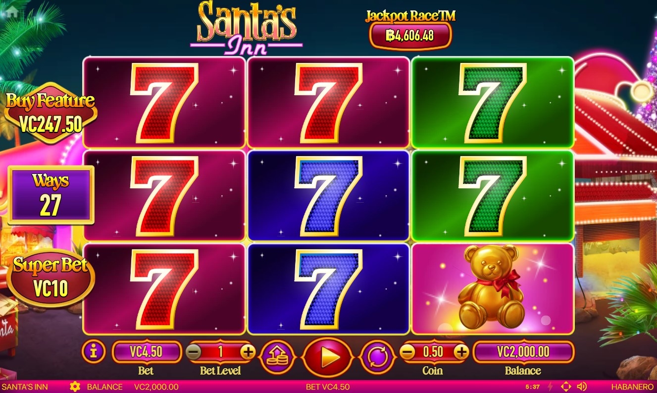 Santa's Inn Slot Gameplay