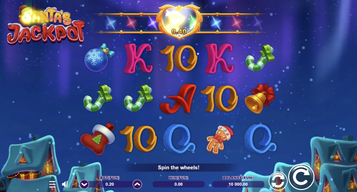 Santa's Jackpot Slot Gameplay