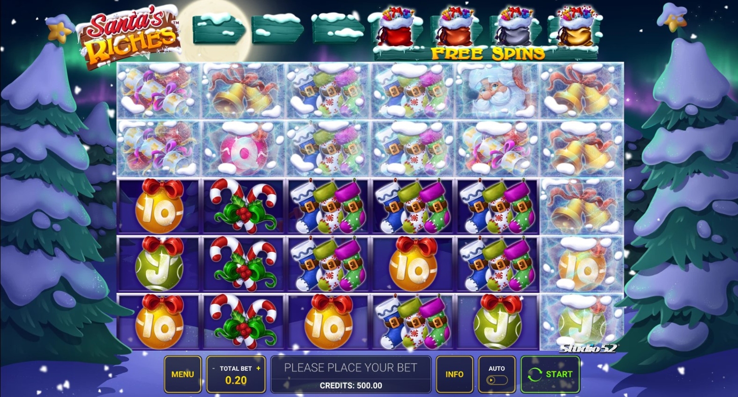 Santa's Riches Slot Gameplay