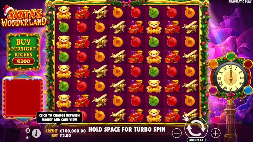 Santa's Wonderland Slot Gameplay