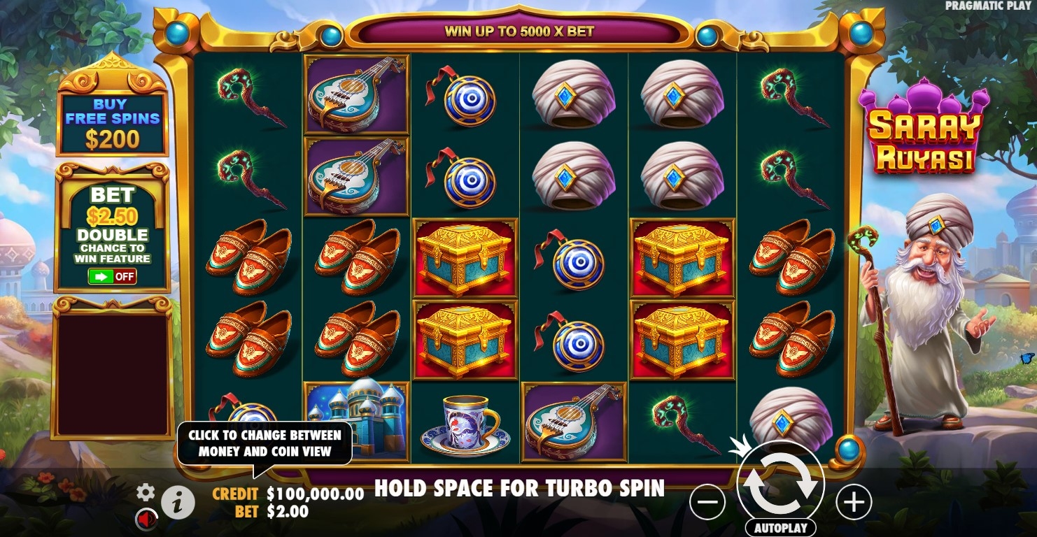 Saray Ruyasi Slot Gameplay