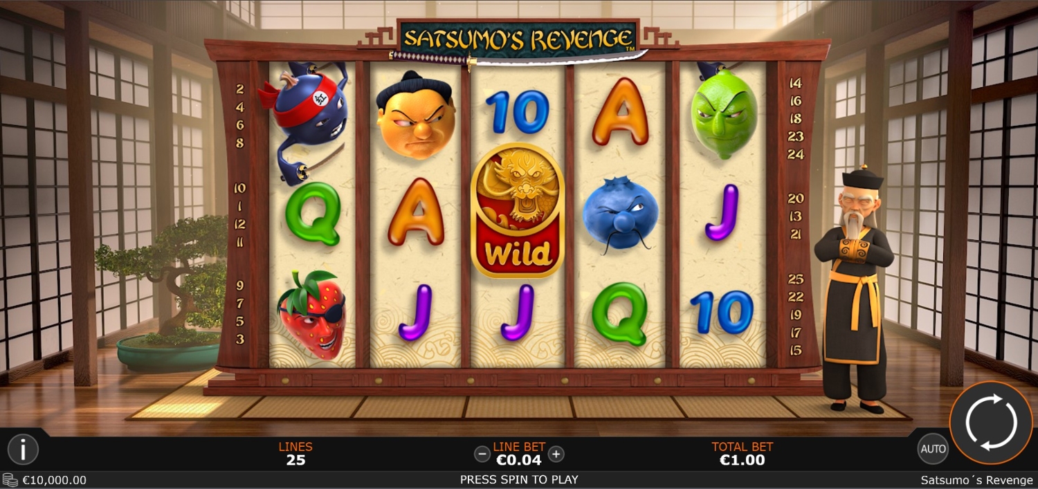 Satsumo's Revenge Slot Gameplay