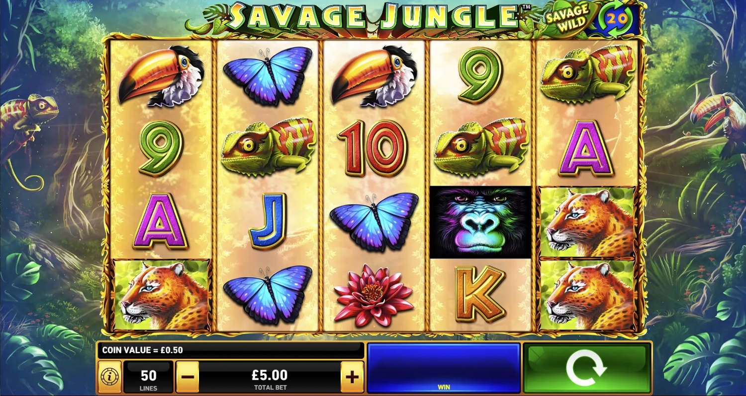 Savage Jungle Slot Gameplay