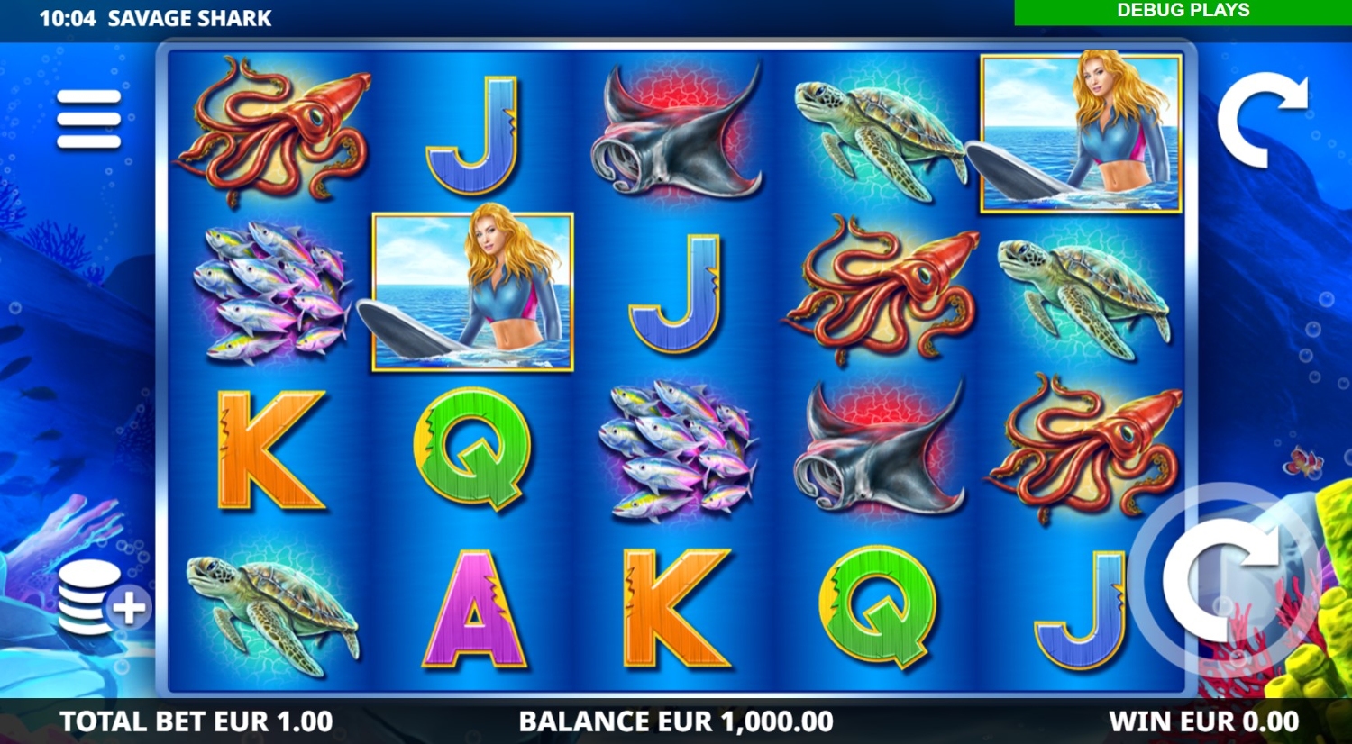 Savage Shark Slot Gameplay