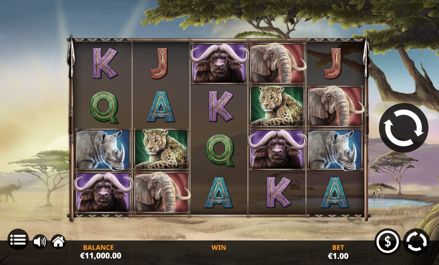 Savanna Roar Slot Gameplay