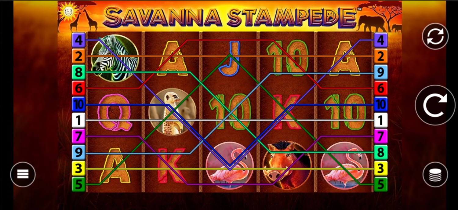 Savanna Stampede Slot Gameplay