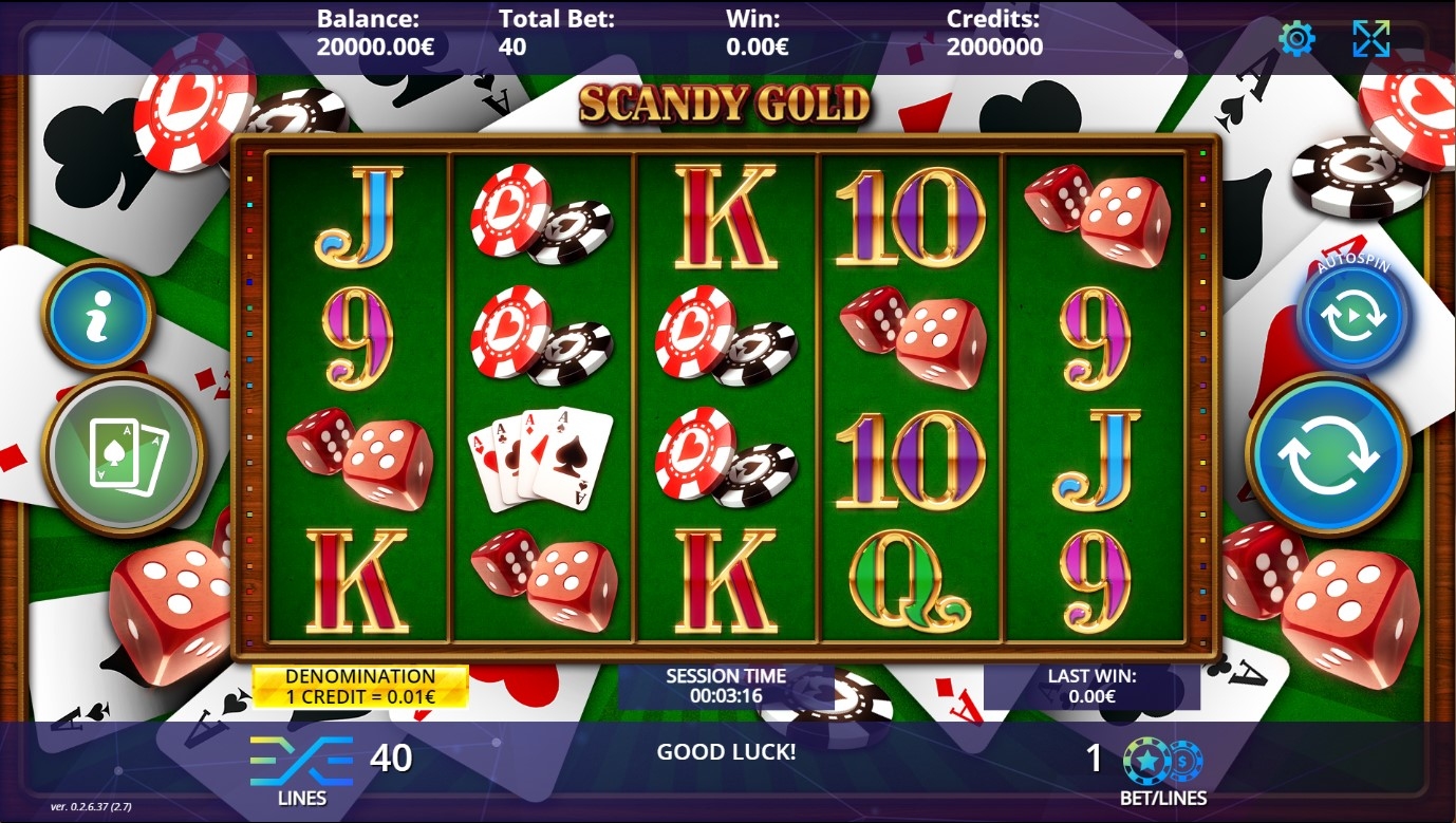 Scandy Gold Slot Gameplay