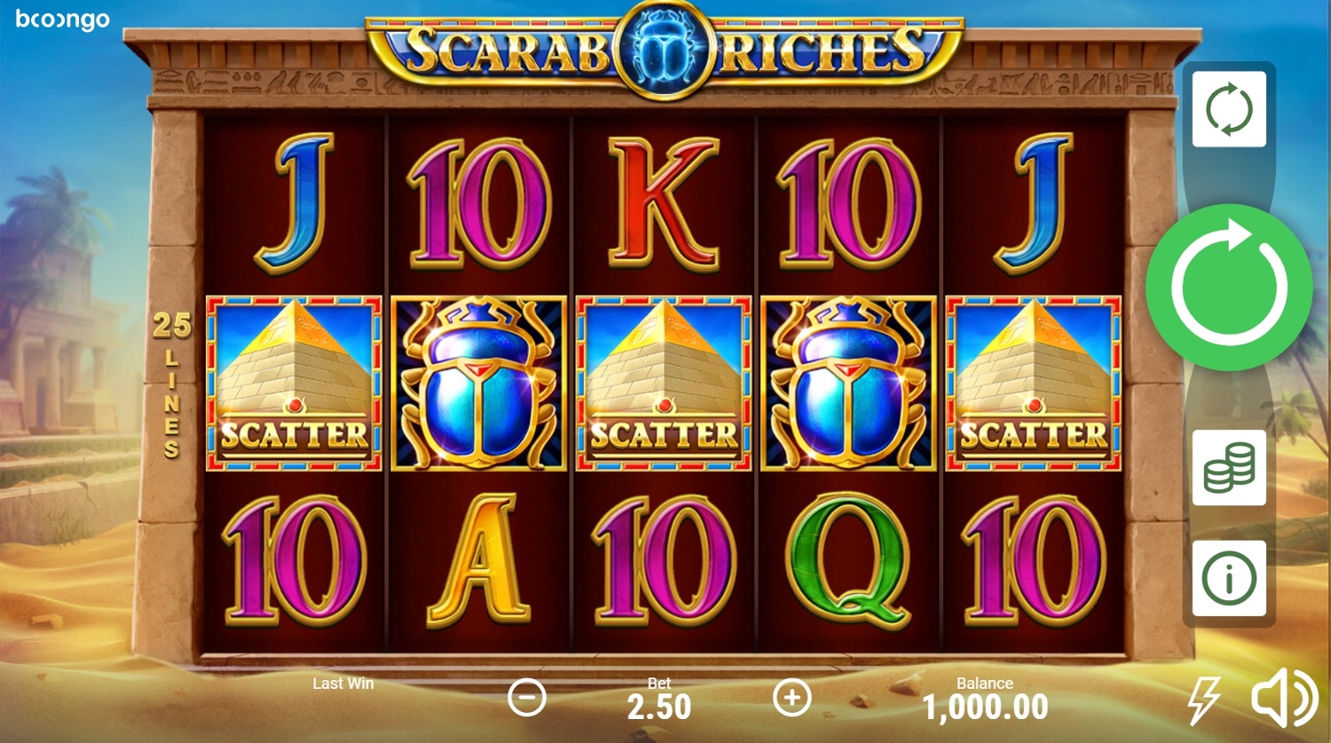 Scarab Riches Slot Gameplay